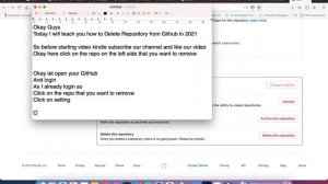 How to Delete a Repository in Github 2021 ?