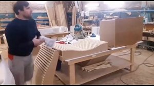 как изготовить изогнутые фасады #woodcarving #woodworking #art