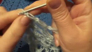 Шаль "Цветы и Петли Соломона" крючком. Часть 1. Crochet shawl