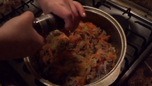 Куриные желудочки с рисом.