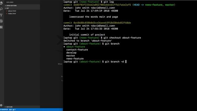 Git Checkout - Part 4 // Beginners Guide How To Use Version Control using Git for Web Development