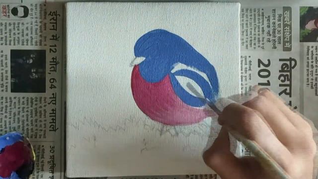 Bird Painting Tutorial смотреть онлайн