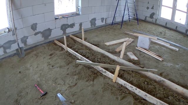 Жена золото! Опалубка под перегородки из газосиликата. Нашли простой вариант установки. смотреть онлайн