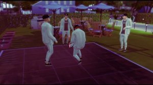 Клип в The Sims 4   мальчики танцуют