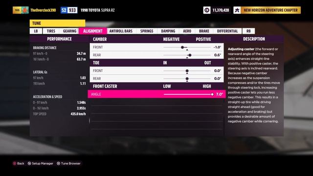 Forza Horizon 5 - 1600HP AWD Toyota Supra RZ 1998 (Drag Tune) смотреть онлайн