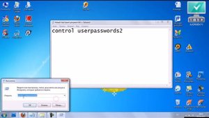 как удалить учетную запись в windows 7