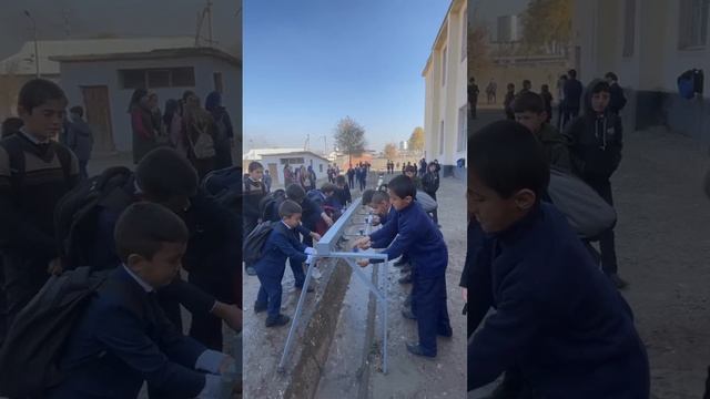 Доступ к чистой воды для школы № 14 села Шарор,  Гиссарского района