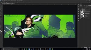 Photoshop Tutorial: Esports Quality Gradient Banner Design