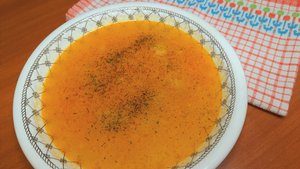 Суп с фрикадельками.