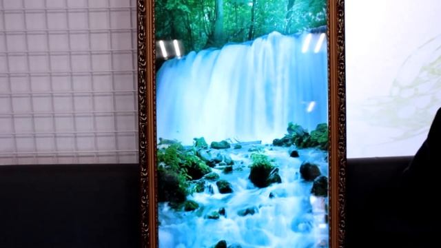 Арт. 123774 Световая картина Водопад 45х95 смотреть онлайн