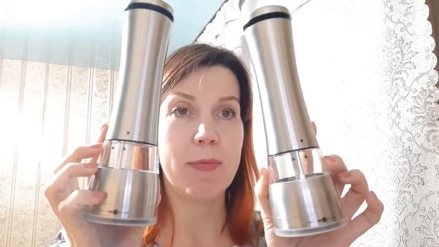 И снова ПОДАРОК Набор электрические мельницы для специй