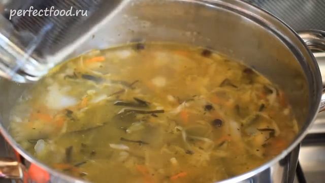 Рассольник с перловкой, классический рецепт смотреть онлайн