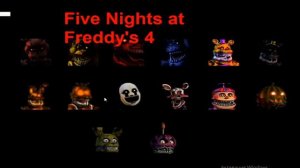 Все скримеры "Пять ночей с Фредди" 1-6 (Ссылка в описании!)