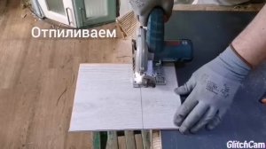 Ламинат на потолок. Самый быстрый способ.