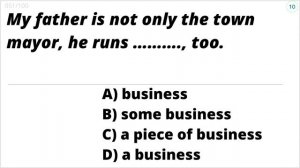 TEST YOUR ENGLISH GRAMMAR - 100 QUESTION MC ENGLISH GRAMMAR QUIZ WITH ANSWERS