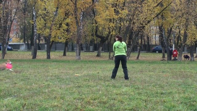 Фризби Фристайл Александра и Кира Осенний вальс.mp4