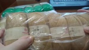 ЧАСТЬ 2: ОБЗОР ПРЯЖИ для вязания, РАСПАКОВКА заказа пряжи ОКТЯБРЬ 2019 / Пряжа для вязания