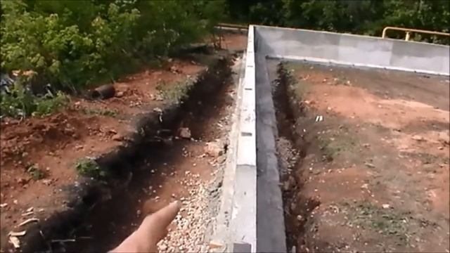 Подпорная стена, выравнивание участка. | Строительство дома на продажу в Самаре (№2 от 24.07.2015).