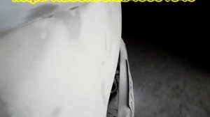 Хундай. Вытяжка морды, покраска кабины.  Кузовной ремонт.