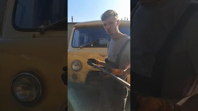 Решётка радиатора своими руками!✊️ #uaz #workshop