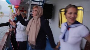 Закрытие "Русской навигации" теплохода "Николай Карамзин" 2016