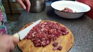 #РукоделиеотГалины Колбаса домашняя из свинины и говядины