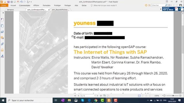 FORMATIONS GRATUITES SUR S.A.P смотреть онлайн