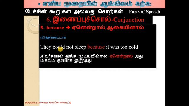013 இணைப்புச்சொல் Conjunction смотреть онлайн