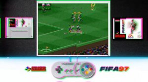 Fifa 97 - Sega Genesis vs Super Nintendo ᴴᴰ Comparison