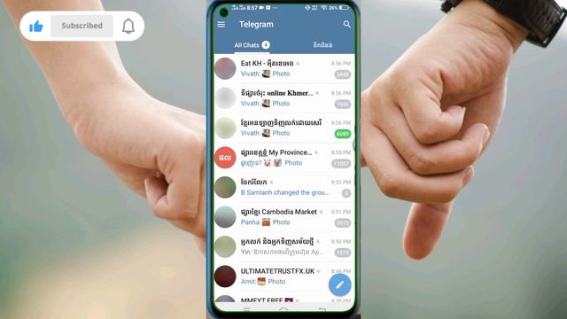 របបបទមខងរផសងៗល Group Telegram ឲយសមជកបនតរមតមល  KH learning