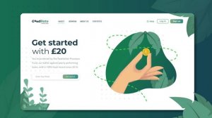 Investment Landing Page Design (by Candeed)