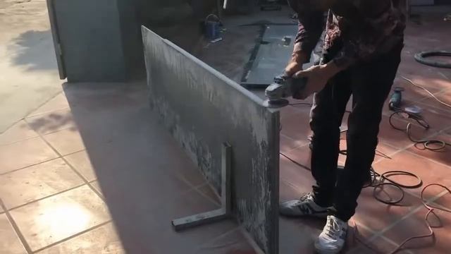 Установка гранитной столешницы на кирпичную кухню смотреть онлайн