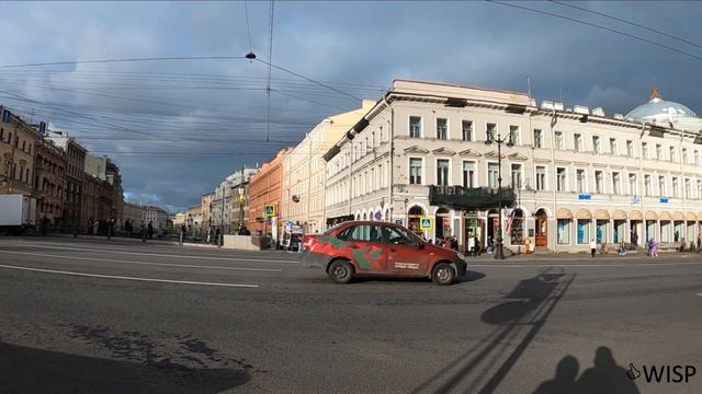 Санкт-Петербург. Прогулка по Невскому проспекту и наб реки Мойки. Отличная погода. смотреть онлайн