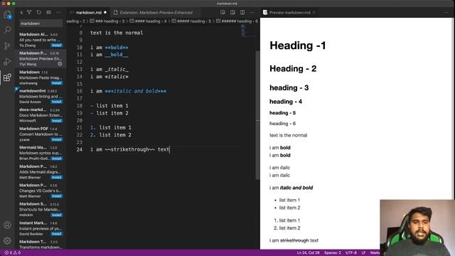 Entire github flavoured markdown in one video - write docs смотреть онлайн