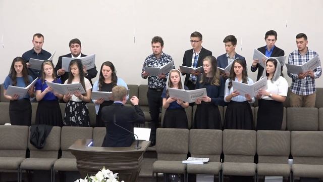 Песня В дни праздника Пасхи ликуют сердца - Молодёжный хор - Церковь Путь Истины - Пасха 2020