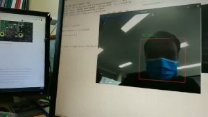 Temperature display and face detection using AMG8833 and Raspberry