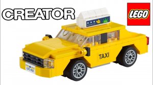 Lego Creator  40468  Yellow Taxi  Speed Build Review
