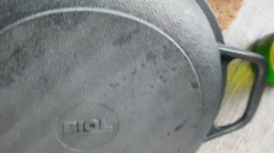 Прокалывание чугуна и обработка льняным маслом. Часть 6