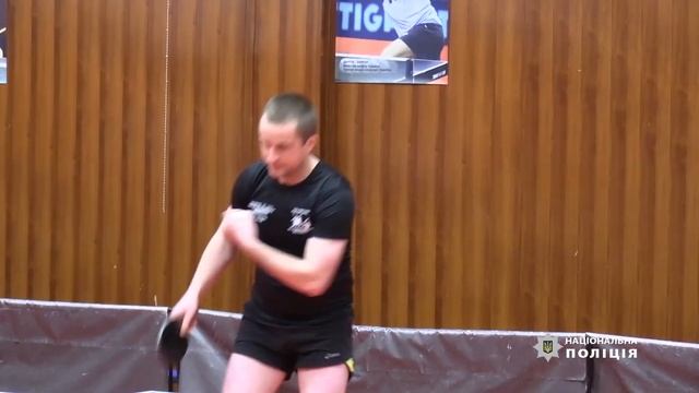 У столиці визначили кращих поліцейських серед гравців у настільний теніс
