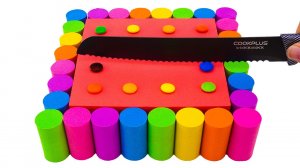 Разноцветное видео для всей семьи / игрушки, краски, волшебство, космический песок