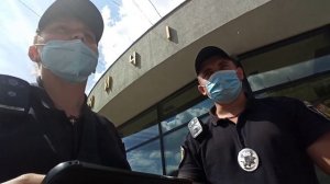 ШОК -"ПолЮция" Харькова Воронцов Д.В.   - Пеший проиграный Патруль -таким даже приусы Не дают