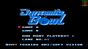 Dynamite Bowl - Боулинг / Денди / Dendy / NES / Famicom / Nintendo