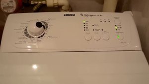 стиральная машина ZANUSSI ZWQ5104 (пример работы)