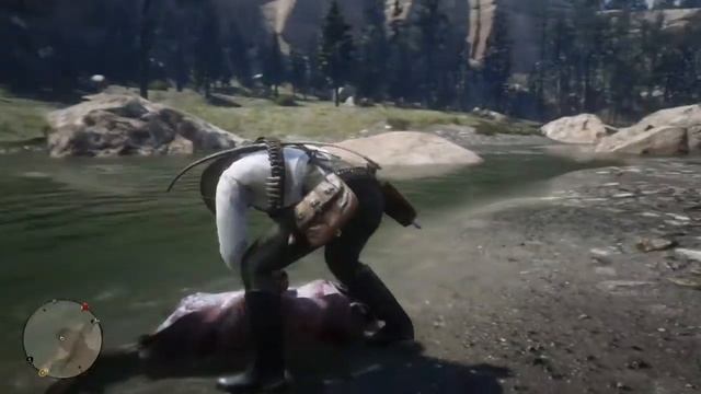 RDR2 ловим рыбу. Рыбалка на пруду Cattail pond Red Dead Redemption 2 смотреть онлайн