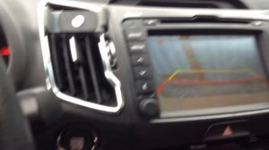 Передняя камера KIA Sportage / front car camera KIA Sportage