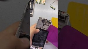 Honor 7A. Замена рамки дисплея. Пересборка телефона
