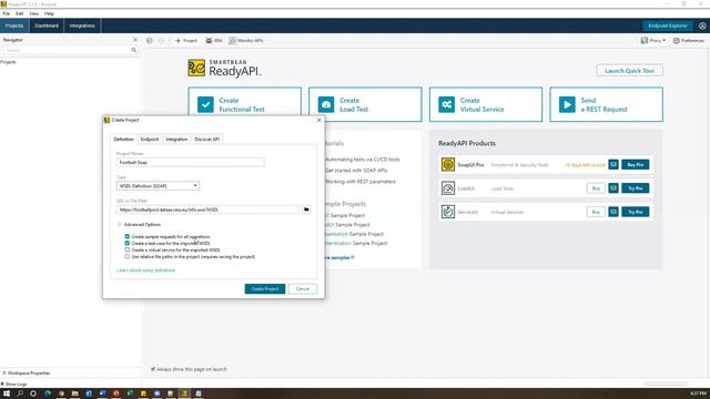 SoapUI Pro(Ready API) Webservices Testing Part 13- Installation & Creating Soap Project