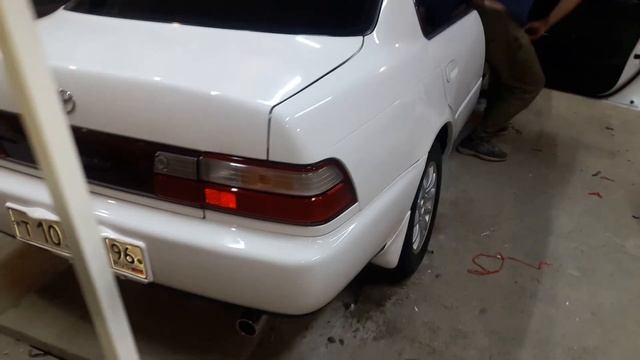 YouRich Garage Toyota Corolla AE 100 1994 г. реставрация