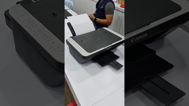 Canon E470 #unbox Test Print「mobile-app control printer #DigitalMallPJ • alibang 2021