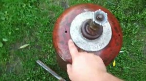 Как безопасно разрезать газовый баллон